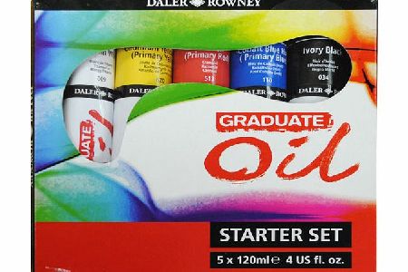 Daler-Rowney Daler Rowney Graduate Oil Colours Starter Set 5