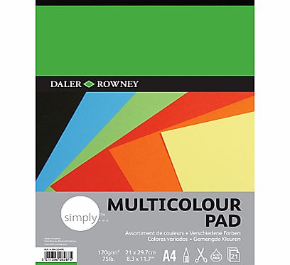 Daler Rowney Daler-Rowney Simply A4 Coloured Paper