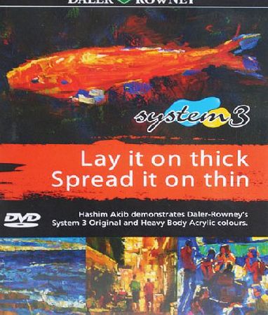 Daler-Rowney System 3 Acrylic DVD by Hashim Akib 912-200-800