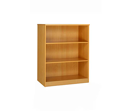 Dams Furniture Ltd Access Deluxe 3 Shelf Bookcase in Oak
