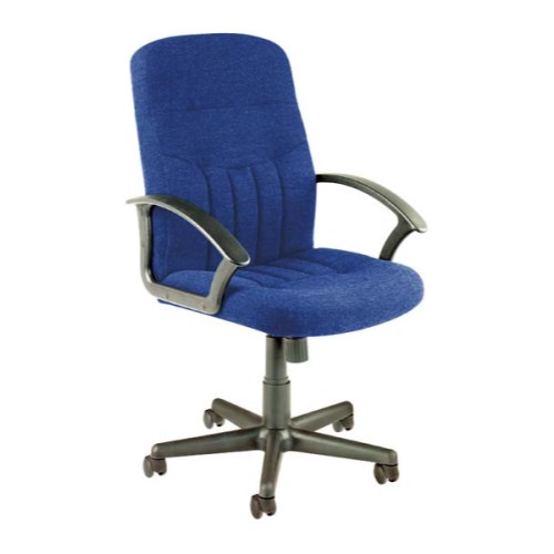 Dams Furniture Ltd Dams Furniture Cavalier Fabric Office Chair - blue