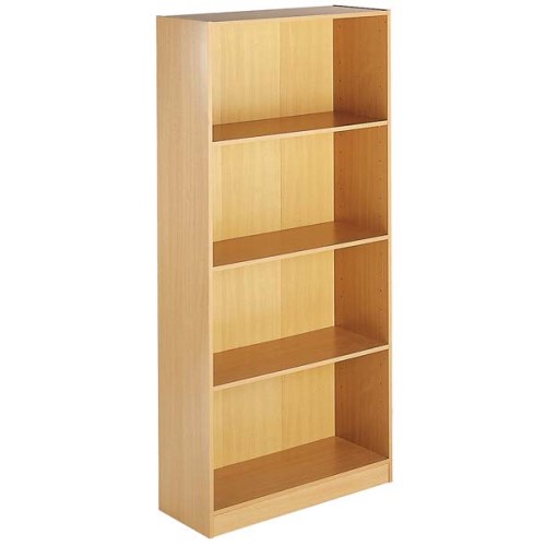 Dams Furniture Maestro 4 Shelf Bookcase in Beech
