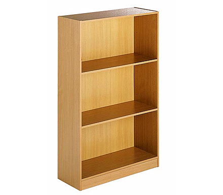 Dams Furniture Ltd Maestro 3 Shelf Bookcase in Beech