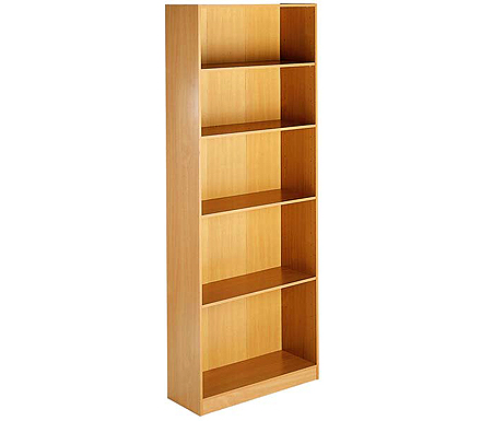 Dams Furniture Ltd Maestro 5 Shelf Bookcase in Beech