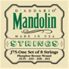 Dand#39;Addario J75 Mandolin Phosphor Bronze Strings 11.5-41