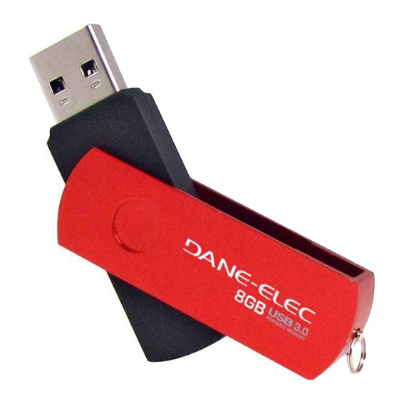 Dane-Elec Pro USB 3.0 Flash Drive 8GB - Red
