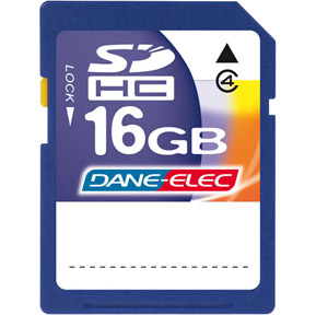 Secure Digital High Capacity (SDHC) Memory Card - 16GB - High Speed Class 4