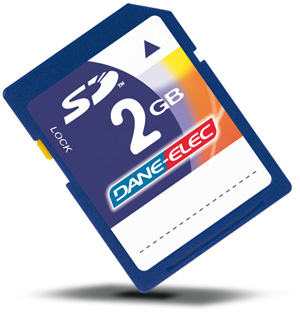 Secure Digital (SD) Memory Card - 2GB - PRICE SMASH!