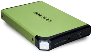 So Mobile OTB (One Touch Backup) - Green - Portable External Hard Disk Drive - 320GB