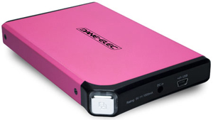 So Mobile OTB (One Touch Backup) - Pink - Portable External Hard Disk Drive - 320GB