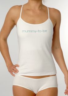 D-Mum mummy-to-be camisole and shorty set