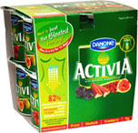 Activia Weekly Red Fruit Bio Yogurt (8x125g) Cheapest in Ocado Today! On Offer