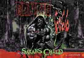 Danzig Satans Child Textile Poster