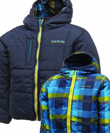 Dare 2b Dare2b Temperament Boys Reversible Quilted Jacket / Coat (Airforce Blue, 5 - 6 years (EU 116))