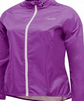Dare 2b Dare2b Womens Evident II Waterproof Breathable Cycle Lightweight Jacket (Performance Purple, Size 16)