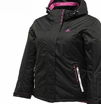 Dare 2b Fluctuate Womens Ski Jacket - Color: Black, Size: 12