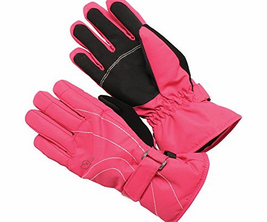 Dare 2b Girls Catch Up Gloves - Electric Pink, 11-13 Years