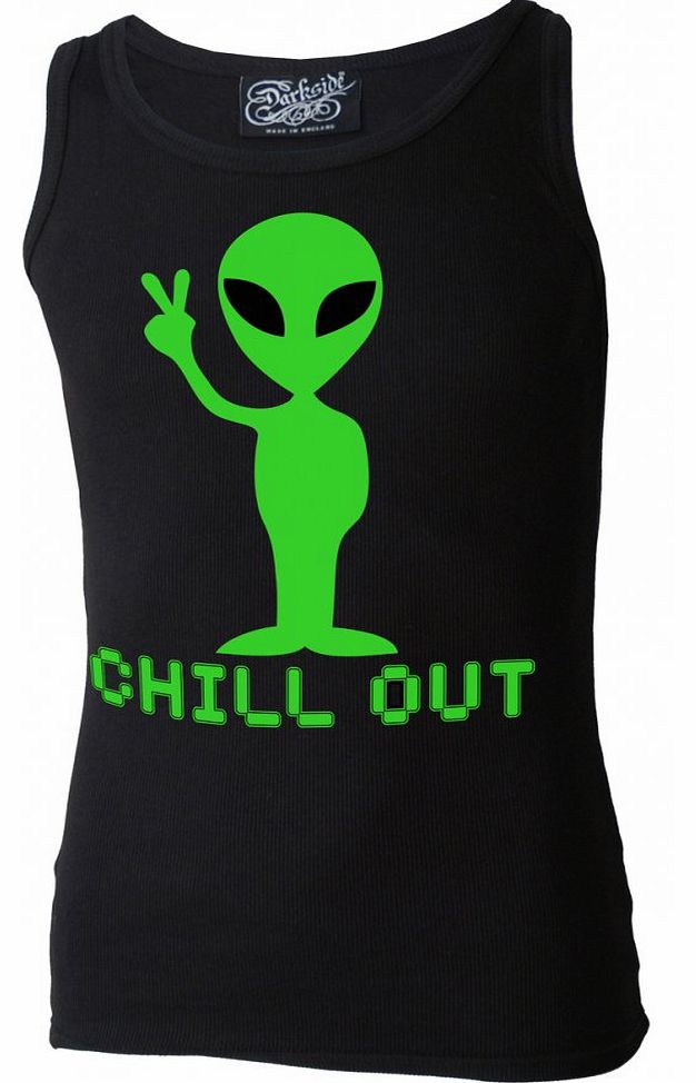 Darkside Clothing Alien Chill Out Beater Vest