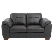 Darwin Leather Sofa, Black