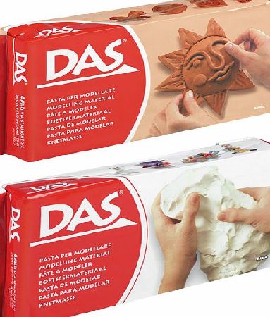 DAS Air Drying Modelling Clay 500g Terracotta