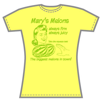 David and Goliath Marys Melons T-Shirt