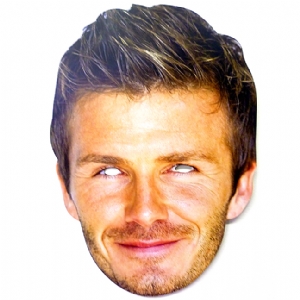 David Beckham Fancy Dress Mask