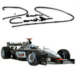 David Coulthard signed McLaren MP4-17D 2003