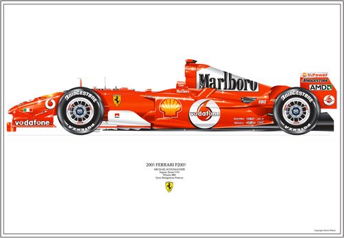 -2005 Ferrari F2005-M.Schumacher