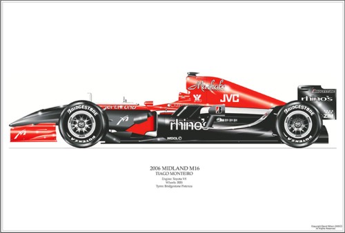 MF1 Racing Toyota MF1 Formula 1 Art Print - Albers