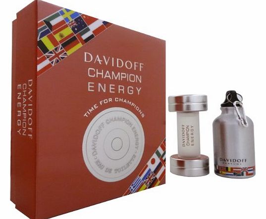 Davidoff Champion Energy EDT Spray 50ml/ Sports Flask