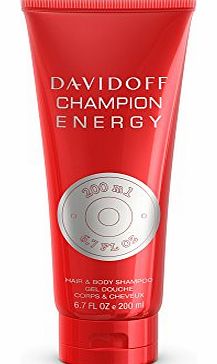 Davidoff Champion Energy Hair and Body Shampoo 200 ml