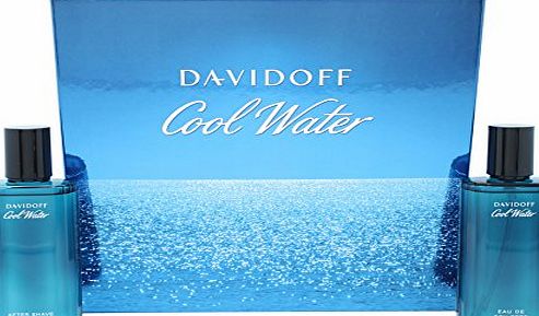 Davidoff Cool Water Giftset EDT Spray 75ml   After Shave 75ml