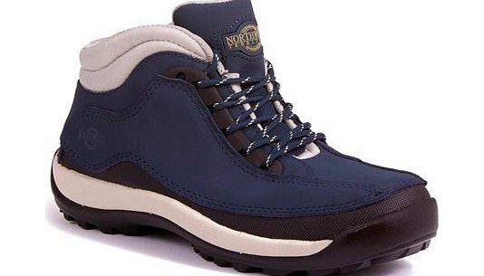 Davpack Stunning hiker-style ladies safety boots - navy - (size 4) - SFW31N/04