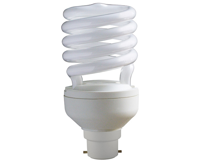 daylight Energy Saving Bulbs Spiral, 20w