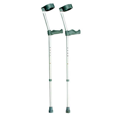 Days Healthcare Crutches with Ergonomic Handle (124AT - Extra Long Double Adj. Crutches with Ergonomic Handle)
