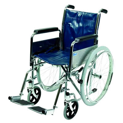 Days Healthcare Narrow Self-Propelled Wheelchair (218-23FBN - Narrow SP W/Chair with Folding Back)