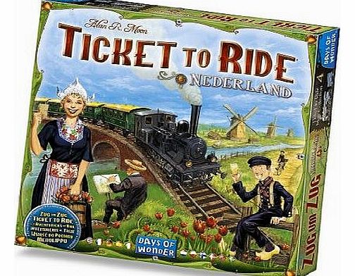 Ticket To Ride Expansion: Nederlands Map Collection