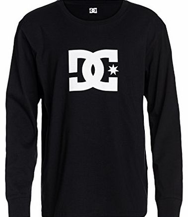 DC Clothing Boys Star by Short Sleeve Jumper, Black, 14 Years (Manufacturer Size:Large)