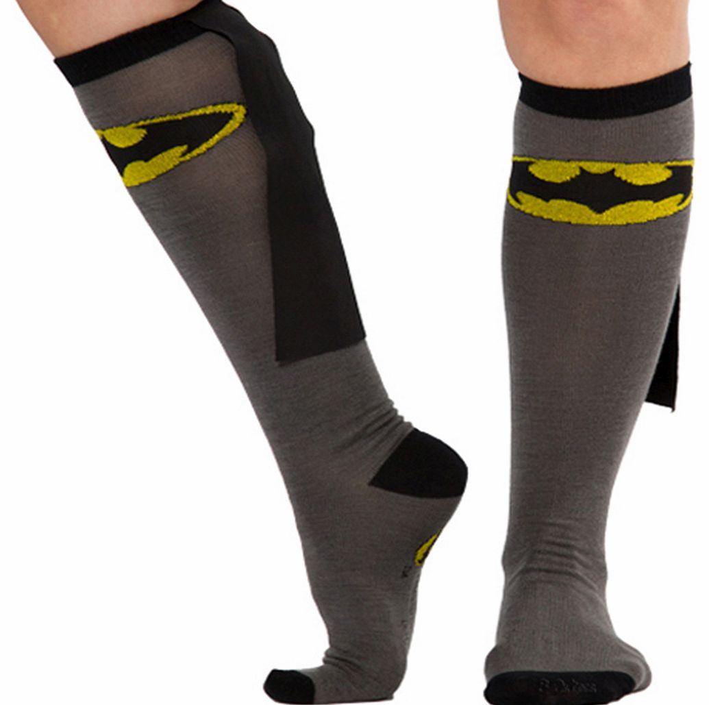 Comics Batman Caped Knee High Socks