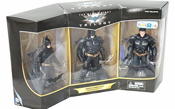 DC Comics  2013 Exclusive Batman The Dark Knight Trilogy Movie Masters Premium Box Set