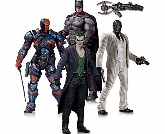 DC Comics  Batman Arkham Origins Action Figure (Pack of 4)