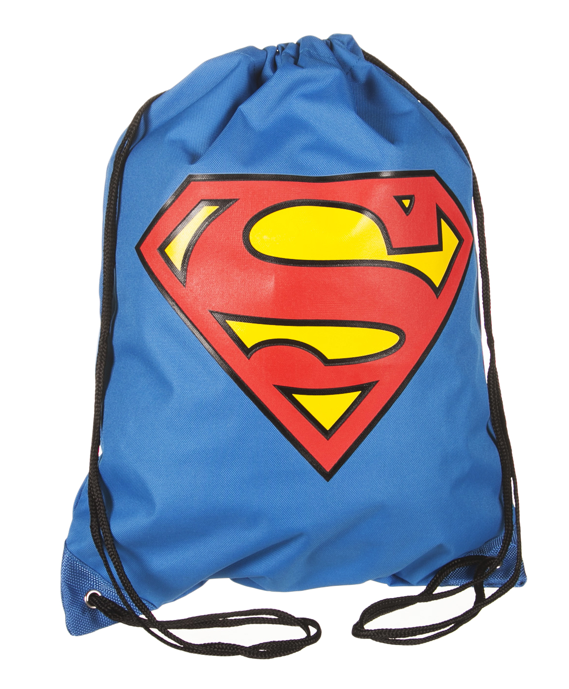 DC Comics Superman Logo Drawstring Gym Bag