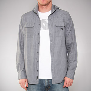 Crawford Hooded shirt - Castlerock