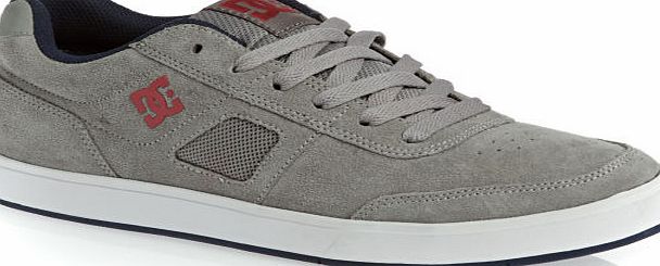 DC Mens DC Cue Shoes - Grey/red/white