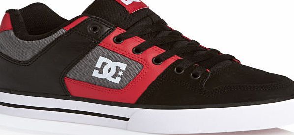 DC Mens DC Pure Shoes - Black/athletic Red