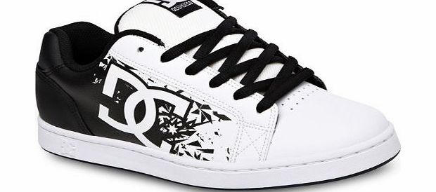 DC Mens Shoes Serial Graf Mens Skate Shoes Black/White 8