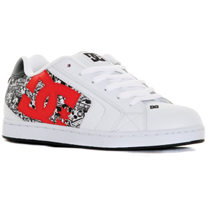 DC Net SE Skate shoe - White/Athletic Red