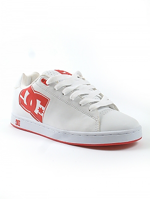 DC Rob Dyrdek Skate Shoes - White/White/Athlete Red
