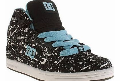 Dc Shoes kids dc shoes black and blue rebound girls