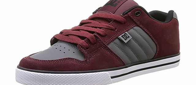 DC Shoes Mens Course Low-Top, Burgundy, 10 UK